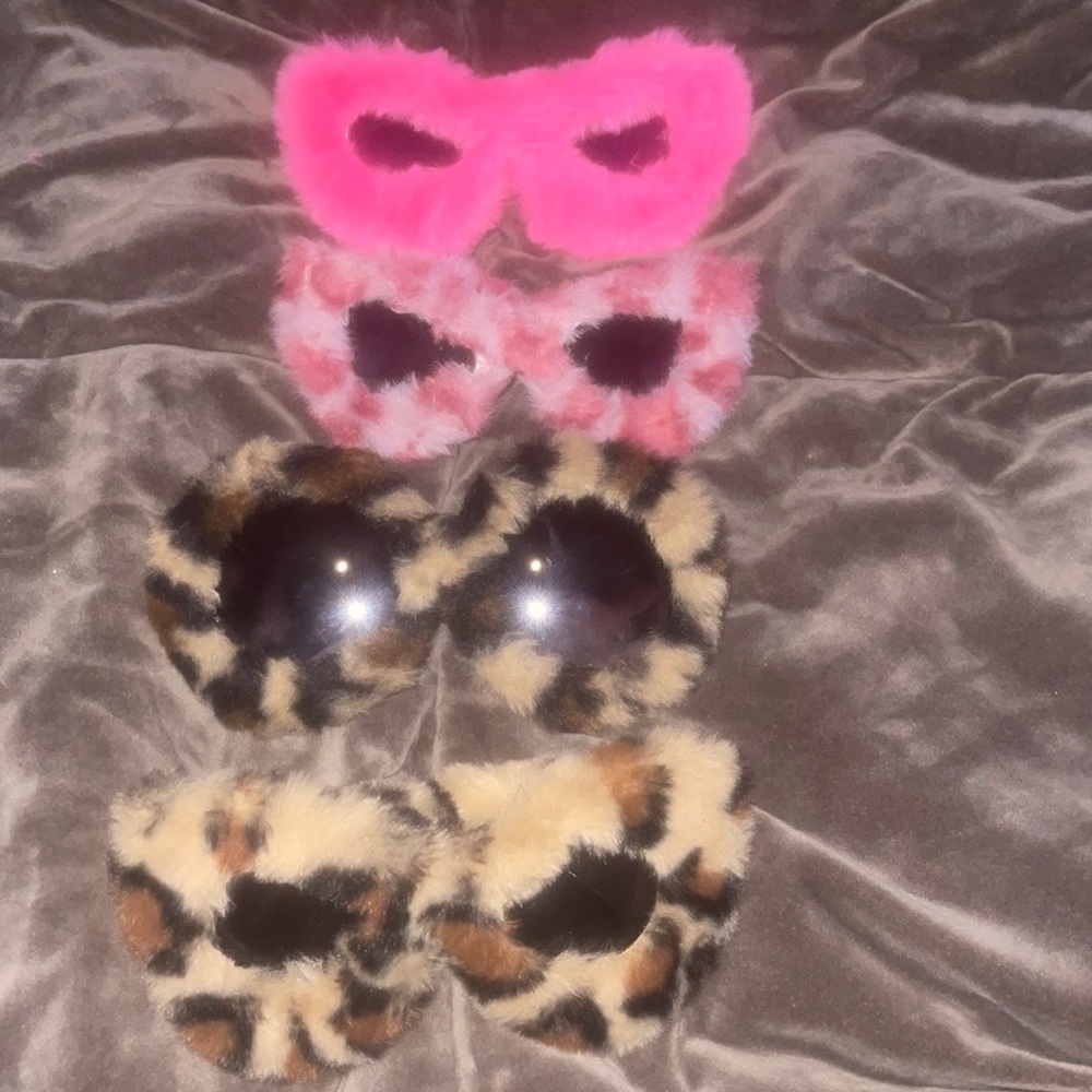 Round Cheetah Furry Shades🐆❤️